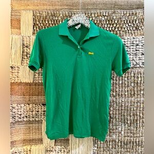 💚🐅 Le Tigre green polo sz M